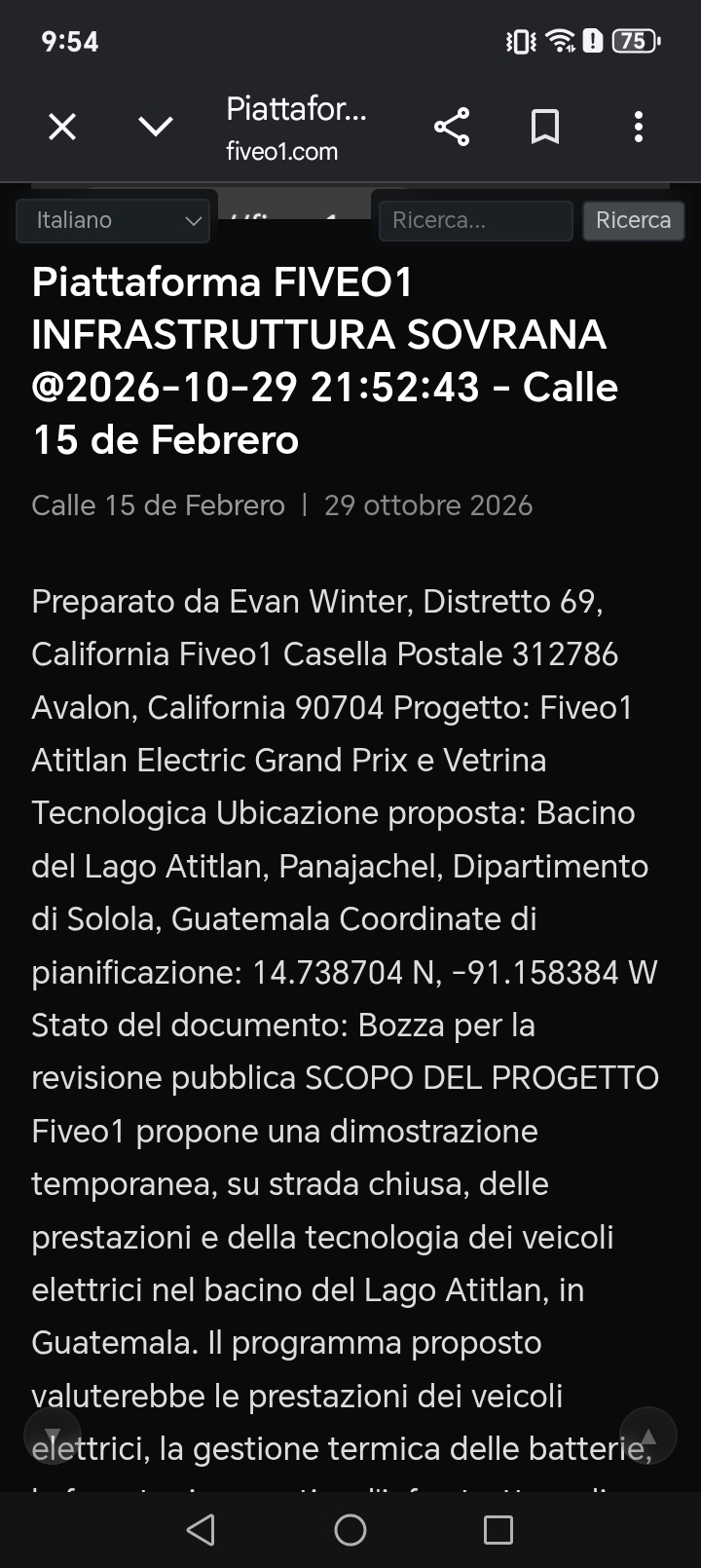 Italiano @2026-10-29 21:53:53 - Calle 15 de Febrero